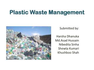 Plastic Waste Management