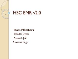 HSC EMR v2.0
