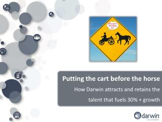 Putting the cart before the horse