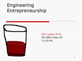 Engineering Entrepreneurship