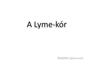 A Lyme-kór