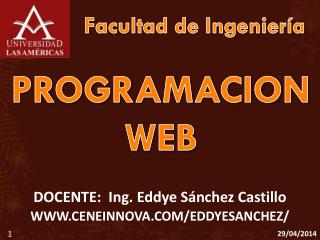 PROGRAMACION WEB