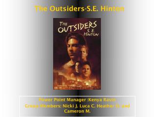 The Outsiders-S.E. Hinton