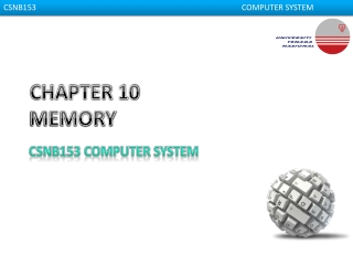 CHAPTER 10 MEMORY