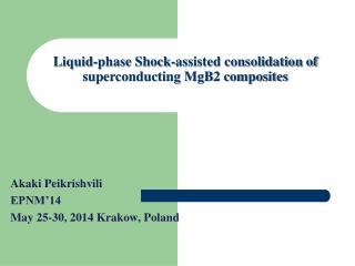 Liquid-phase Shock-assisted consolidation of superconducting MgB2 composites