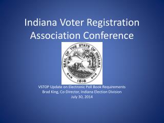 Indiana Voter Registration Association Conference