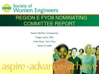 REGION E FYO8 NOMINATING COMMITTEE REPORT