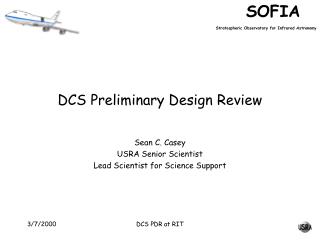 DCS Preliminary Design Review