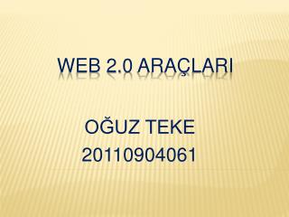 Web 2.0 AraçlarI