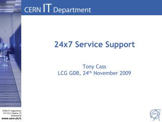 24x7 Service Support