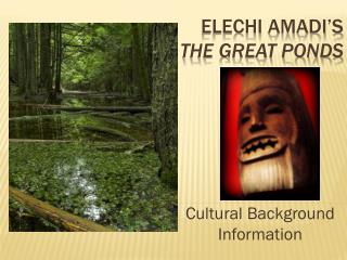 Elechi Amadi’s The Great Ponds