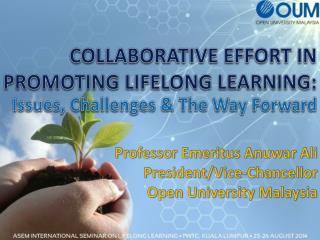 COLLABORATIVE EFFORT IN PROMOTING LIFELONG LEARNING: