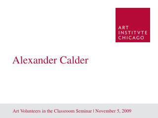 Alexander Calder