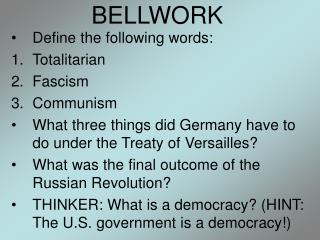 BELLWORK