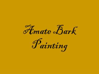 Amate Bark Painting