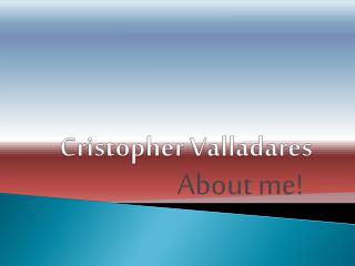 Cristopher Valladares