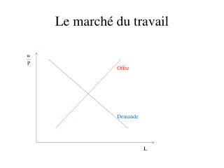 Le marché du travail