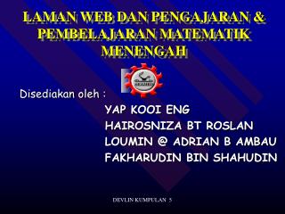 LAMAN WEB DAN PENGAJARAN &amp; PEMBELAJARAN MATEMATIK MENENGAH