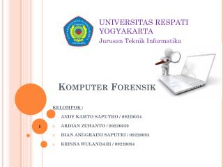 Komputer Forensik