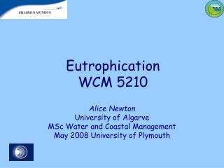 Eutrophication WCM 5210