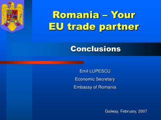 Romania – Your EU trade partner