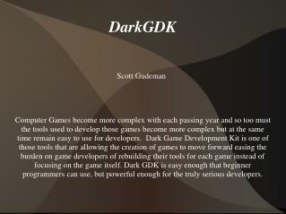 DarkGDK