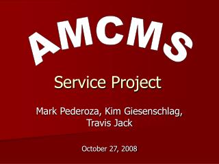 Service Project
