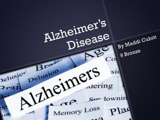 Alzheimer’s Disease