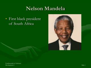 Nelson Mandela