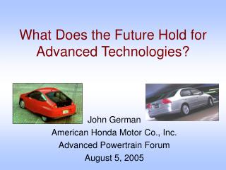 What Does the Future Hold for Advanced Technologies?