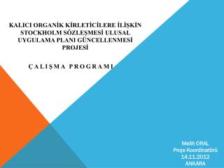 ÇALIŞMA PROGRAMI