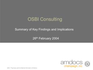 OSBI Consulting