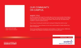 OUR COMMUNITY. ON CAMPUS.