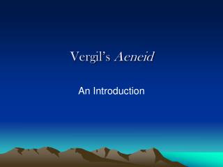 Vergil’s Aeneid