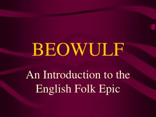 BEOWULF