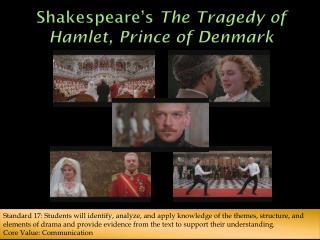 Shakespeare’s The Tragedy of Hamlet, Prince of Denmark