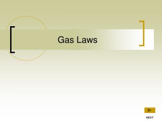 Gas Laws