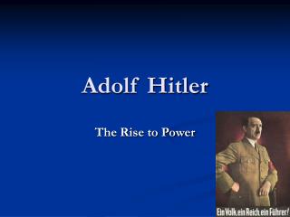 Adolf Hitler