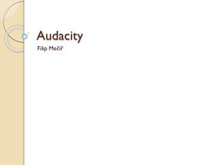 Audacity