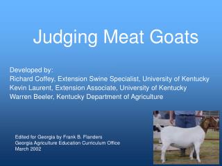 Developed by: Richard Coffey, Extension Swine Specialist, University of Kentucky