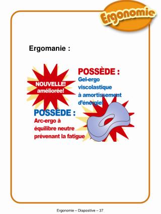 Ergonomie – Diapositive – 37