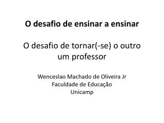 QUAL O PAPEL DO ESTÁGIO NA FORMAÇÃO DO PROFESSOR