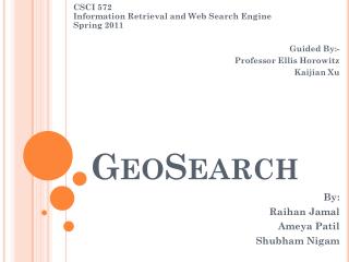 GeoSearch