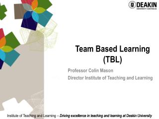 PPT - Team Based Learning (TBL) PowerPoint Presentation, Free Download ...