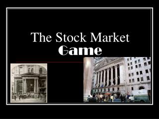 The Stock Market Game