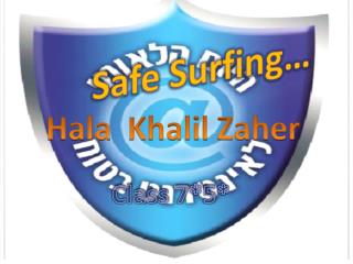 Safe Surfing…