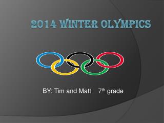 2014 Winter Olympics