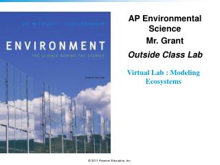 Virtual Lab : Modeling Ecosystems
