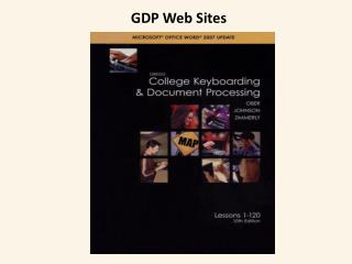 GDP Web Sites