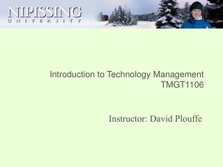 Introduction to Technology Management TMGT1106